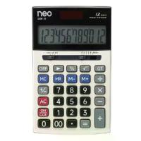 ราคา NEO NEO เครื่องคิดเลข 12 หลัก รุ่น 2206-12 สีเทา-ดำ (MKP1999332)
