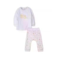 ราคา ENFANT ชุดเสื้อแขนยาว+กางเกงขายาว สีขาว สกรีนลาย หมีCarnival สำหรับอายุ 3-6 เดือน 70 (MKP2064401)