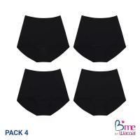 ราคา B'me กางเกงชั้นใน 4 ชิ้น/แพ็ค รุ่น ME7069 สีดำ XL (MKP0998214)