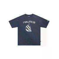 ราคา NAUTICA เสื้อยืด สำหรับผู้ชาย สีกรม XL (GRMKPPR000150387)