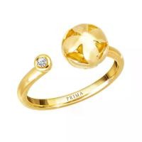 ราคา Prima แหวนเพชร 105R4448-01 สี Gold 51 (GRMKPPR000068955)