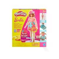 ราคา Play-Doh ชุดของเล่นแป้งโดว์และตุ๊กตาบาร์บี้ Florais & Flinge หลากสี (CDS24097222)
