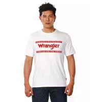 ราคา WRANGLER เสื้อยืดแขนสั้นผู้ชาย คอลเลคชั่น Chinese New Year 2025 สีขาว L (GRMKPPR000152771)