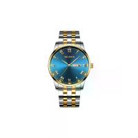 ราคา ARLANCH นาฬิกาข้อมือผู้ชาย แบรนด์ชั้นนำ หรูหรา ควอตซ์-นาฬิกา AR318 เงิน (MKP1400311)