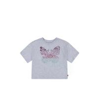 ราคา LEVI'S KIDS เสื้อยืดเด็กเล็กผู้หญิง แขนสั้น Meet And Greet Butterfly สี G2H-Light Gray Heather M (GRCDS53724070276)