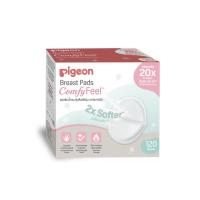 ราคา PIGEON แผ่นซับน้ำนมผิวหน้ารังผึ้ง 120 ชิ้น สีขาว (CDS8596390)