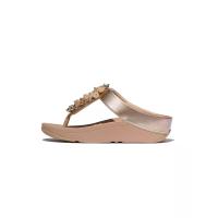 ราคา FitFlop™ รองเท้าแตะแบบหูหนีบผู้หญิง FINO BAUBLE-BEAD TOE-POST สี BEIGE 8 UK (MKP2059016)
