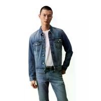 ราคา CALVIN KLEIN เสื้อแจ็คเก็ตผู้ชาย ทรง Slim สีฟ้า M (MKP2065416)