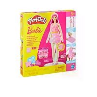 ราคา Play-Doh ชุดของเล่นแป้งโดว์และตุ๊กตาบาร์บี้ Hearts & Hair หลากสี (CDS24097208)