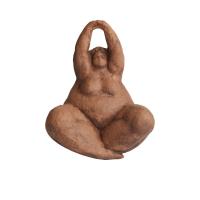 ราคา Central Home ตุ๊กตาเซรามิคท่านั่งยกแขน ขนาด 17X12X 21 ซม. สีบรอนซ์ (CDS97154792)