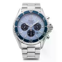 ราคา ORIENT นาฬิกาข้อมือ Orient Sport Quartz สายเหล็ก RA-TX0210L สีฟ้า Limited (MKP2067808)