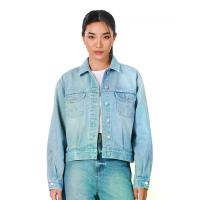 ราคา WRANGLER เสื้อแจ็กเก็ตผู้หญิง คอลเลคชั่น Everyday with Wrangler สียีนส์อ่อน L (GRMKPPR000165763)