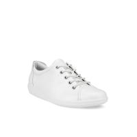 ราคา ECCO รองเท้าผ้าใบผู้หญิง Soft 2.0 สีขาว 38 EU (GRCDS115240802900)