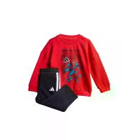 ราคา ADIDAS KIDS ชุดเซ็ตเด็กทารกยูนิเซ็กส์ เสื้อคอกลม + กางเกงวอร์ม Marvel Spider-Man สีแดง 98 UK (CDS24119863)