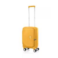 ราคา AMERICAN TOURISTER CURIO BOOK OPEN กระเป๋าเดินทางขนาด 20 นิ้ว EXP TSA V2 สีเหลือง 20 (MKP2023367)
