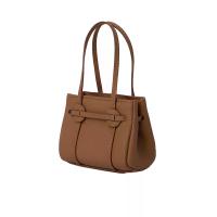 ราคา CHATO STUDIO กระเป๋าสะพายผู้หญิง Calf Leather Donut Tote Super Mini ไซส์ 5XS สี Tan 5XS (CDS22969729)