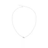 ราคา GLOW DIAMOND สร้อยทองคำประดับมุกพร้อมจี้เพชรแท้แล็บ น้ำ 100 น้ำหนักเพชรรวม 0.51 กะรัต - สีไวท์โกลด์ (MKP1999250)