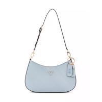 ราคา GUESS กระเป๋าผู้หญิง รุ่น ZG967218 NOELLE II TOP ZIP SHOULDER BAG - สีฟ้า One Size (MKP2019219)