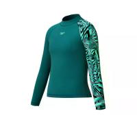 ราคา SPEEDO Printed Long Sleeve เสื้อรัชการ์ดเด็กผู้ชาย สีเขียว - SP111SP380ENTH 5-6 Years (MKP2083693)
