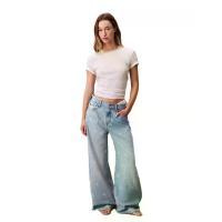 ราคา CALVIN KLEIN เสื้อยืดคอกลมแขนสั้นผู้หญิง สีครีม S (MKP2059699)