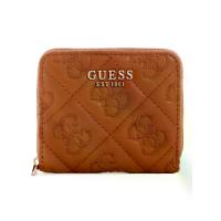 ราคา GUESS กระเป๋าผู้หญิง รุ่น QL9658137 ADELASIA SLG SMALL ZIP AROUND - สีน้ำตาล One Size (MKP2019080)