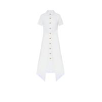 ราคา ASV ( SS25 )เดรสผู้หญิง แขนสั้น คอปก ดีเทลกระโปรงแบบผูก แต่งกระดุมทอง ชายกระโปรงแต่งแถบลูกไม้ สีขาว M (MKP2090287)