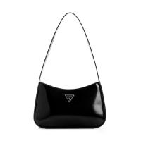 ราคา GUESS กระเป๋าผู้หญิง รุ่น NY949617 ARNELA TOP ZIP SHOULDER BAG - สีดำ One Size (MKP2019325)