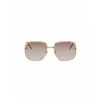 ราคา CASABLANCA แว่นกันแดด รุ่น SQUARE METAL SUNGLASSES WITH GRADIENT LENS สีGOLD/ SILVER/ T-SHELL/ RED/ BROWN (MKP2087057)