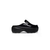 ราคา CROCS รองเท้าลำลองผู้ใหญ่ STOMP HIGH SHINE LOAFER CLOG - BLACK M5/W7 US (MKP1750132)