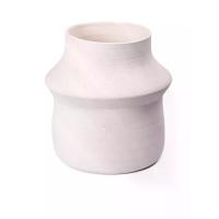 ราคา CENTRAL HOME ของตกแต่งบ้าน แจกันเซรามิค ทรงบานกลาง ขนาด 25x25x26 ซม. สีขาว (CDS17541275)