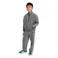 ราคา ADIDAS KIDS ชุดเซ็ตเดนิมเด็กเล็กยูนิเซ็กส์ เสื้อแจ็คเก็ต + กางเกงขายาว สีเทาเบจ 128 UK (CDS24120401)