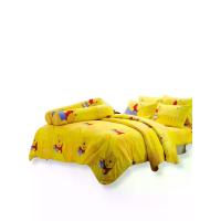 ราคา TULIP ชุดผ้าปูที่นอน 6 ฟุต 6 ชิ้น (คิงไซส์) รุ่น TULIP DELIGHT ลายหมีพูห์ ลิขสิทธิ์แท้ DLC107 (MKP1947704)