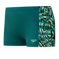 ราคา SPEEDO Panel Aquashort กางเกงว่ายน้ำขาสั้นเด็กผู้ชาย สีเขียว - SP111SP379ENTH 7-8 Years (MKP2083695)