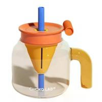ราคา CHAKO LAB GLASS กาน้ำชา สีส้ม สไมล์ (MKP2068209)