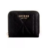 ราคา GUESS กระเป๋าผู้หญิง รุ่น GG9663137 ALDINA SLG SMALL ZIP AROUND - สีดำ One Size (MKP2019084)