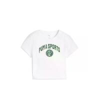 ราคา PUMA เสื้อเบบี้ทีผู้หญิง Wardrobe Essentials Sports Legacy Graphic รุ่น 632151-02 สี Puma White L (CDS23211117)