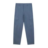 ราคา GIORDANO กางเกงขายาวผู้ชาย Relaxed Stretch Cargo Pants สีฟ้า Neptune Blue L (MKP2067979)