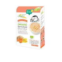 ราคา XONGDUR อาหารเสริมเด็กทารก ข้าวกล้องงอกออร์แกนิค ผสมข้าวโพดหวานและแครอท 16 กรัม 5 ซอง (CDS14783043)