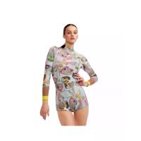ราคา CYNTHIA ROWLEY ชุดว่ายน้ำ รุ่น SUNRISE PAISLEY WETSUIT สี BLUE MULTI BUTTERFLY XS (MKP2085904)