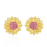ราคา PRIMA ต่างหูทองคำ 99.9% Symphony Flora Collection 165E0956-18 (MKP1304801)