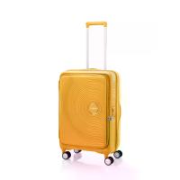 ราคา AMERICAN TOURISTER CURIO BOOK OPEN กระเป๋าเดินทางขนาด 25 นิ้ว EXP TSA V2 สีเหลือง 25 (MKP2023368)