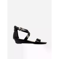 ราคา KENNETH COLE รองเท้าแตะรัดข้อ สำหรับผู้หญิง รุ่น GREAT CROSS สีดำ 6 US (GRMKPPR000143641)