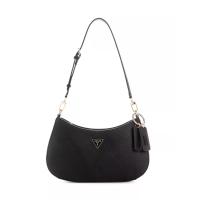 ราคา GUESS กระเป๋าผู้หญิง รุ่น ZG967218 NOELLE II TOP ZIP SHOULDER BAG - สีดำ One Size (MKP2019366)
