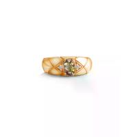 ราคา FINEJEWELTHAI แหวนผู้ชาย เงินแท้ ฝังซิทรินแท้ และเพชรสังเคราะห์ สีพิ้งค์โกลด์ 60 (MKP2091393)