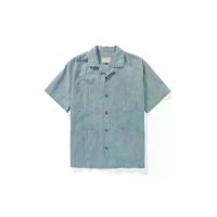 ราคา American Eagle เสื้อเชิ้ตผู้ชาย SS OVERSIZED CAMP COLLAR 4 PKT CHAMBRAY SHIRT สี ฟ้า XL (MKP1861809)