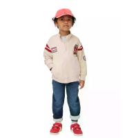 ราคา MARKS & SPENCER KIDS เสื้อสเวตเตอร์เด็กเล็กผู้ชาย Cotton Rich Cars Half Zip สี Ecru 3-4 Years (CDS19526874)