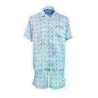 ราคา GUY LAROCHE INNERWEAR ชุดนอนคอปก แขนสั้น ขาสั้น พิมพ์ลาย ผ้าซาติน ใส่สบาย สีฟ้า รุ่น JPC7522W4BU M (MKP2085168)