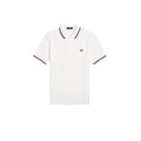 ราคา Fred Perry เสื้อโปโลผู้ชาย TWIN TIPPED FRED PERRY SHIRT สีขาว XXL (MKP1666202)