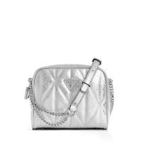 ราคา GUESS กระเป๋าผู้หญิง รุ่น GY966314 ALDINA CAMERA CROSSBODY - สีเงิน One Size (MKP2019391)