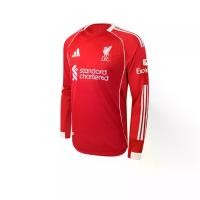 ราคา ADIDAS เสื้อแข่งผู้ชายแขนยาวทีมลิเวอร์พูล ชุดเหย้า เกรด Authentic ฤดูกาล 2025/26 สีแดง - AD001AP272ENTH S (MKP2076118)